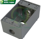 Hộp Công Tắc Nổi 3 Lỗ 3/4 Inch