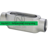 Hộp Nối C cho ống ren Gang mạ kẽm nhúng nóng