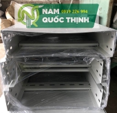 Thang Cáp 400x100x1.2x2500 MM Sơn Tĩnh Điện Xám Trắng