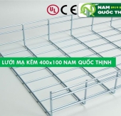 Máng Lưới Mạ Kẽm 400x100mm