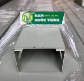 Máng Cáp Sơn Tĩnh Điện 60x40x1.0 mm Màu Kem Nhăn