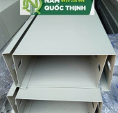 Máng Cáp Sơn Tĩnh Điện 150x75x1.0x2500 Kem Nhăn