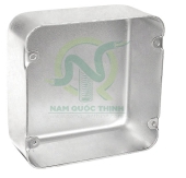 Hộp Thép Vuông Âm Tường Không Lỗ 100X100X54