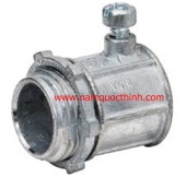 Đầu Nối Ống Thép Luồn Dây Điện Trơn EMT 1 Inch Nhôm