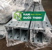 Máng Cáp Cable Trunking 100x50x0.8 MM Sơn Tĩnh Điện Màu Xám