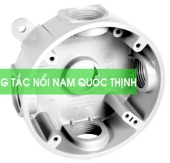 Hộp Công Tắc Tròn 5 Lỗ 1/2 Inch