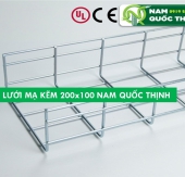 Máng Lưới Mạ Kẽm 200x100mm