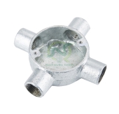 Hộp Nối 4 Ngã Ren Ống Thép BS4568