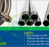 ỐNG INOX LUỒN DÂY ĐIỆN - STAINLESS STEEL CONDUIT