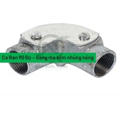 Co Ren 90 Độ Gang Mạ Kẽm Nhúng Nóng