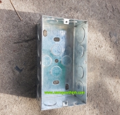 Hộp thép âm tường 130 x 70 x 54
