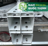 Máng Cáp Sơn Tĩnh Điện Màu Trắng 60x40x0.8 MM