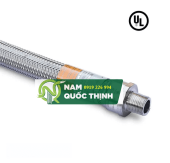 Ống Ruột Gà Inox 304 Luồn Dây Điện Chống Nổ Hàn Kín Đầu Nối Vào Thiết Bị