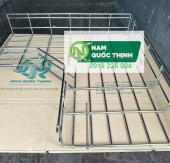 Co Ngang Máng Cáp Dạng Lưới Inox 300x100