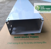 Máng Cáp Trunking 200x100x1.2 MM Màu Trắng Sơn Tĩnh Điện
