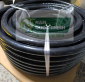 Ống Ruột Gà Kẽm Bọc Nhựa Đen Loại Dày 1 Inch D32 Chống Thấm Dầu 