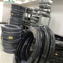 Lô hàng ống ruột gà thép bọc nhựa Nippon Seam vừa nhập từ Nhật Bản