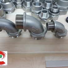 Đầu nối ruột gà inox 304 90 độ Nippon Seam 