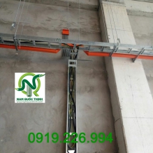 Thanh chống đa năng đục lỗ 41x21 mm giá đỡ thang cáp nhà máy Jabil