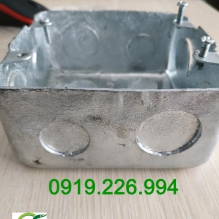 Hộp thép âm tường 100x100 nhúng nóng 