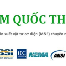 Cam kết của nhà sản xuất vật tư cơ điện Nam Quốc Thịnh
