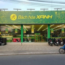 Ống ruột gà lõi thép bọc nhựa sử dụng tại siêu thị Bách Hoá Xanh