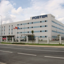 Ống thép luồn dây điện trơn EMT lắp đặt tại nhà máy Forster Đà Nẵng