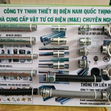 Bảng mẫu ống thép luồn dây điện Nam Quốc Thịnh
